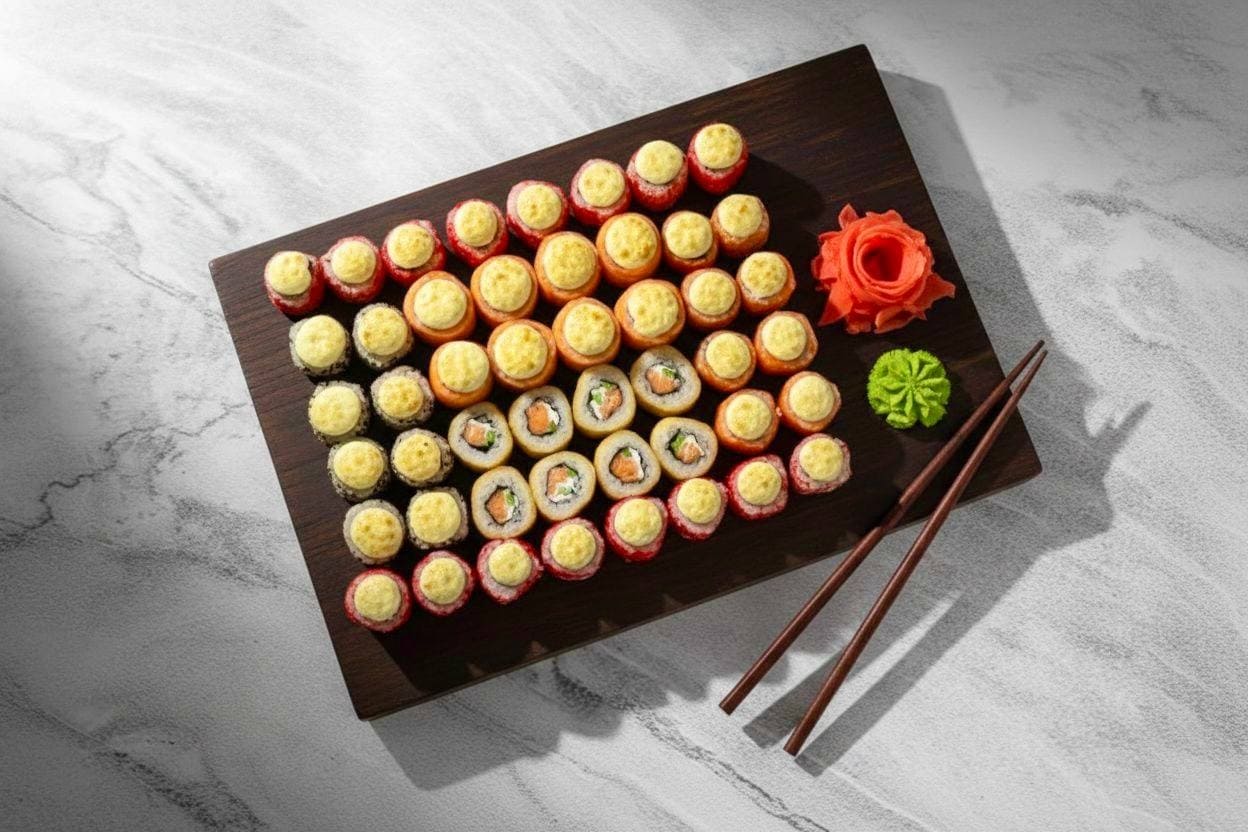 Фото Сет горячие рулетики